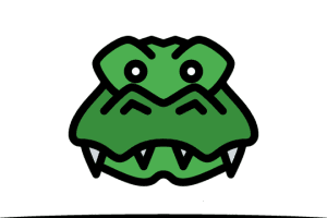 alligator coloring pages icon