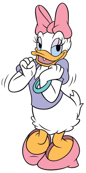 Daisy Duck Coloring Pages for Girls