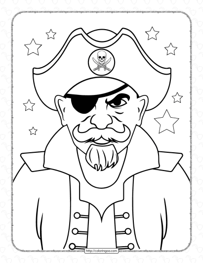 pirate coloring pages for kids