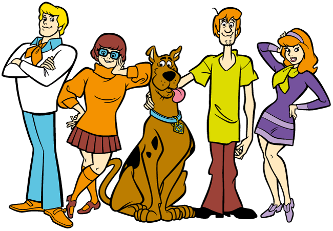 Printable Scooby-Doo Coloring Pages Colored