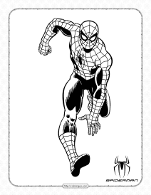 spider man coloring pages for kids