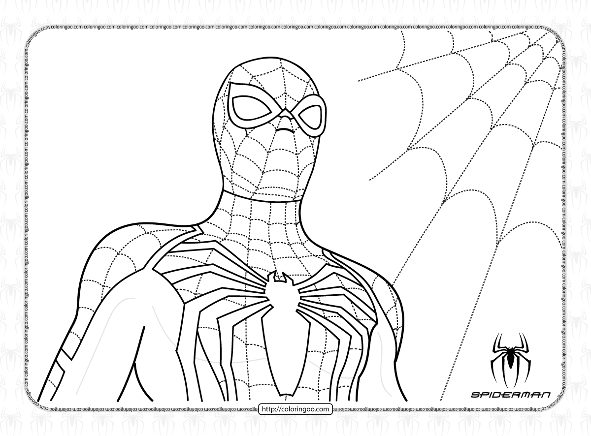 The Amazing Spider-Man Coloring Pages