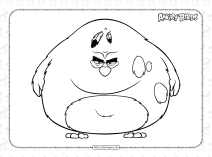 Printable Angry Birds Coloring Pages (Updated 2022)