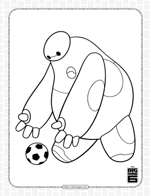 Big Hero 6 Coloring Pages for Kids