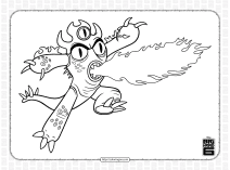 big hero 6 fred battlesuit coloring page