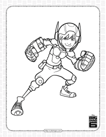 big hero 6 hiro hamada coloring pages