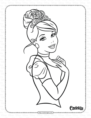 Disney Cinderella Coloring Pages for Kids