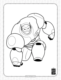 free printable big hero 6 coloring pages