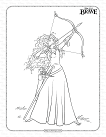 printable brave coloring pages for kids