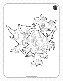 bumblebee grimlock and optimus prime coloring pages