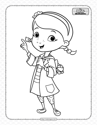 doc mcstuffins coloring pages