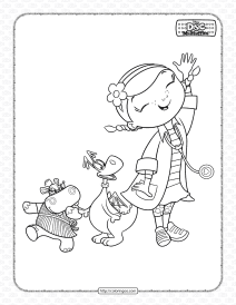 doc mcstuffins coloring sheet