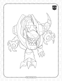 transformers grimlock pdf coloring pages