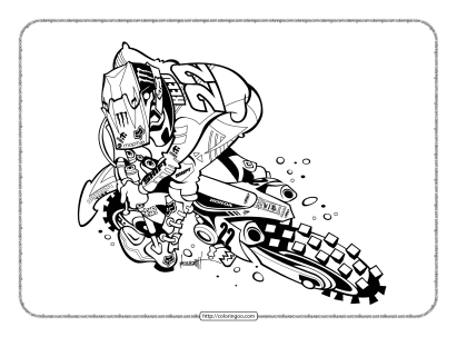 honda motorcycle pdf coloring pages