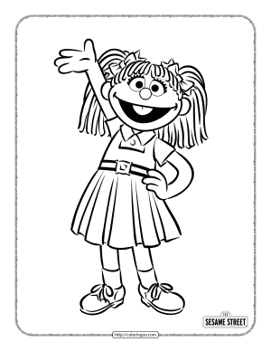 Printable Sesame Street Coloring Pages