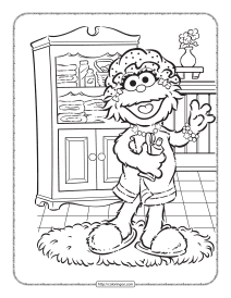 zoe likes to take a bath coloring page