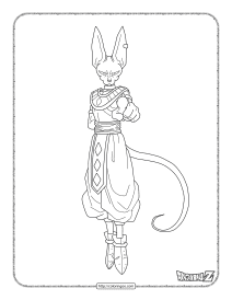 printable dragonball bills coloring pages