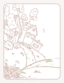 printable village coloring pages for kids