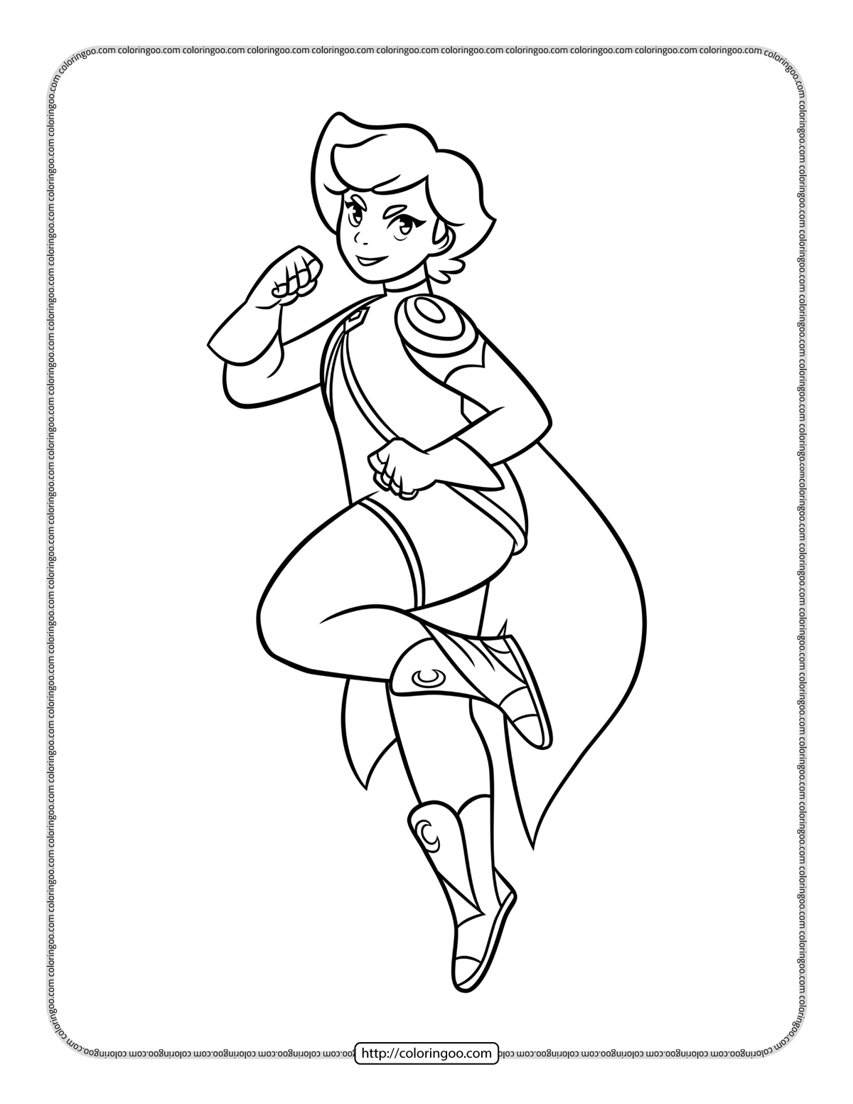Glimmer from She-Ra Coloring Pages