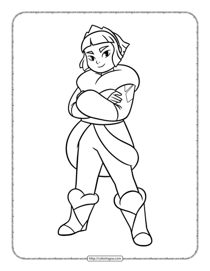 princess frosta pdf coloring pages