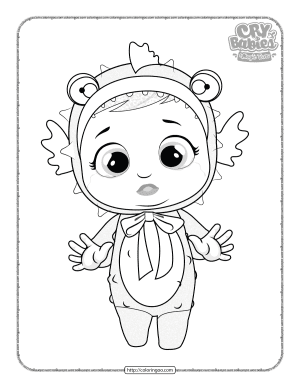 Cry Babies Nellie Coloring Pages