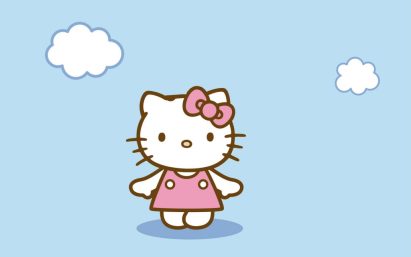 Hello Kitty Coloring Pages