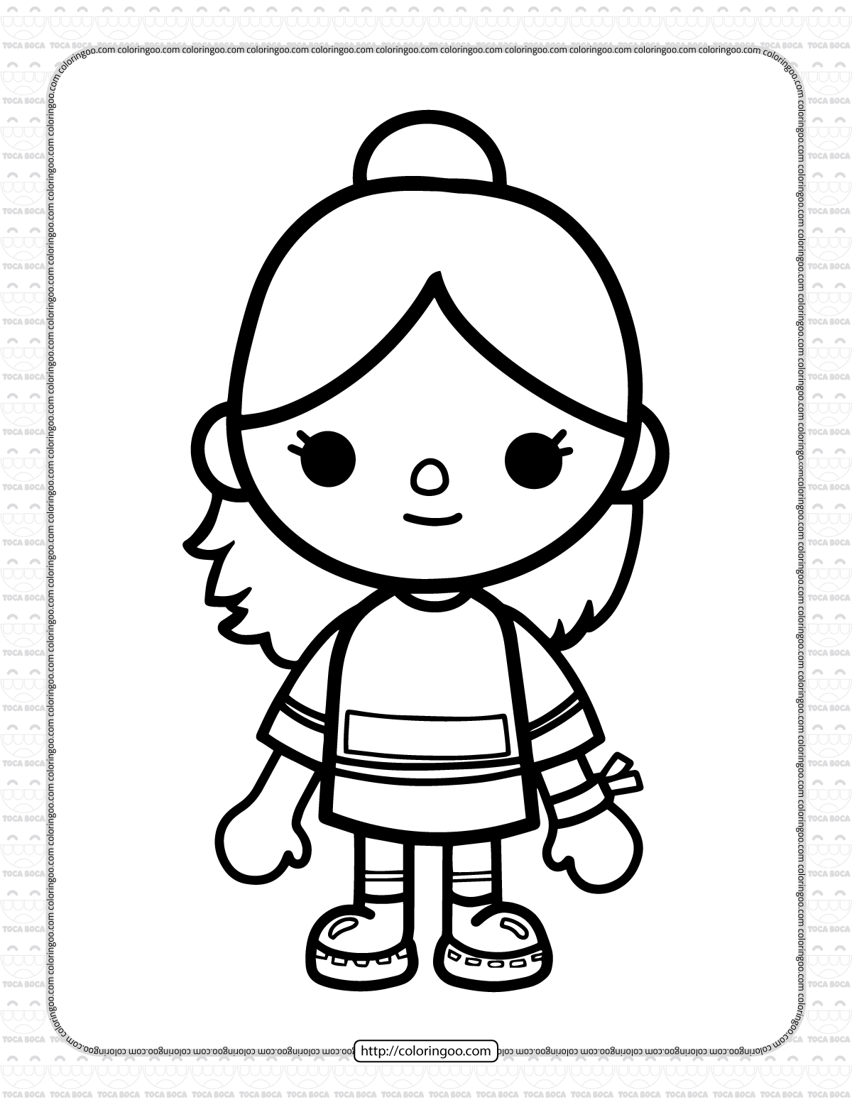 toca life coloring pages 2