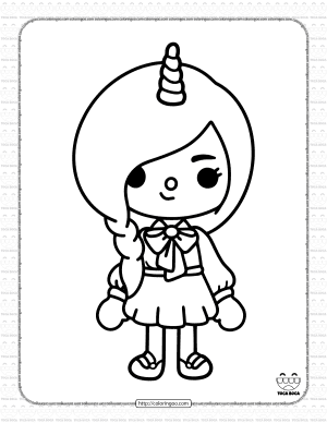 Toca Life Coloring Pages for Kids 36