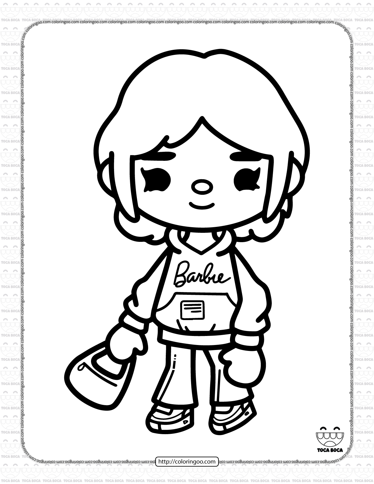 Toca Life Coloring Pages For Kids 38