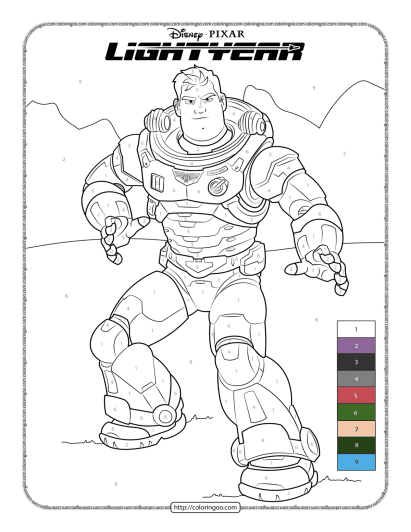 disney pixar lightyear coloring pages