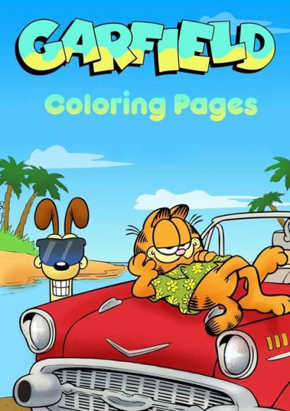 Garfield Coloring Pages