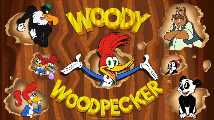 woody woodpecker coloring pages