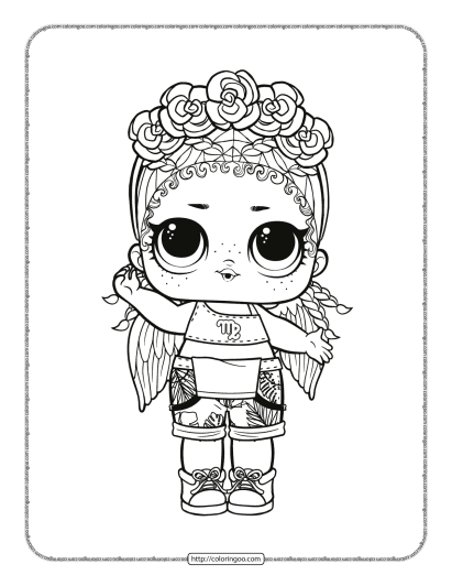 lol surprise risingstars ca earthbb coloring page