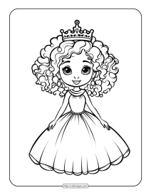 princess coloring pages for girls 01