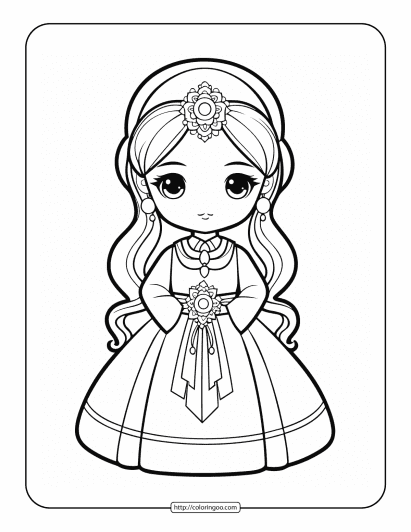 princess coloring pages for girls 02