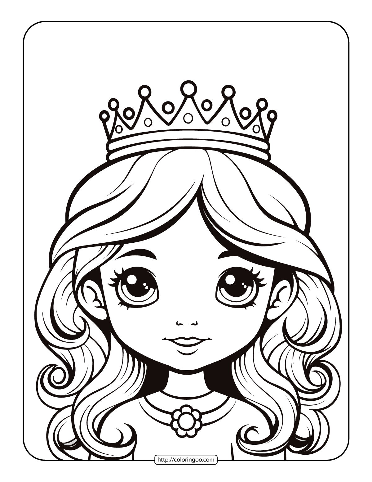 princess coloring pages for girls 05
