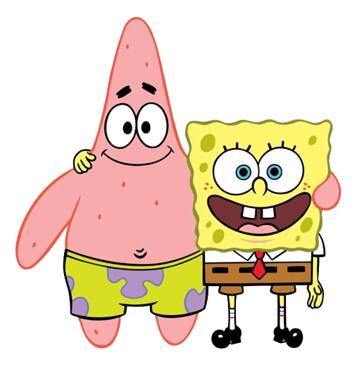 spongebob and patrick star