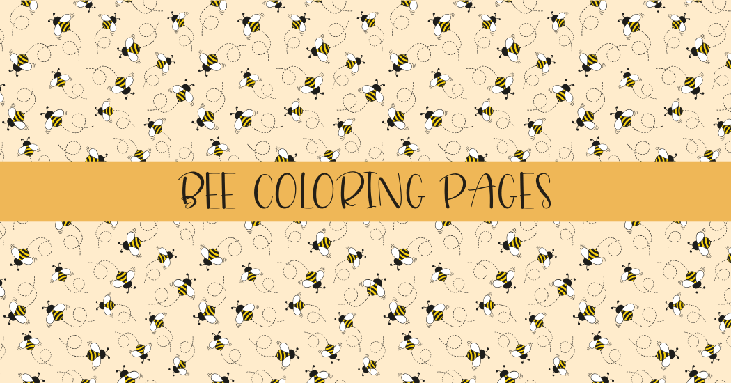 Bee Coloring Pages Featured Bee Coloring Pages Featured