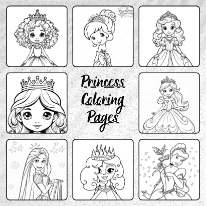 Princess Coloring Pages