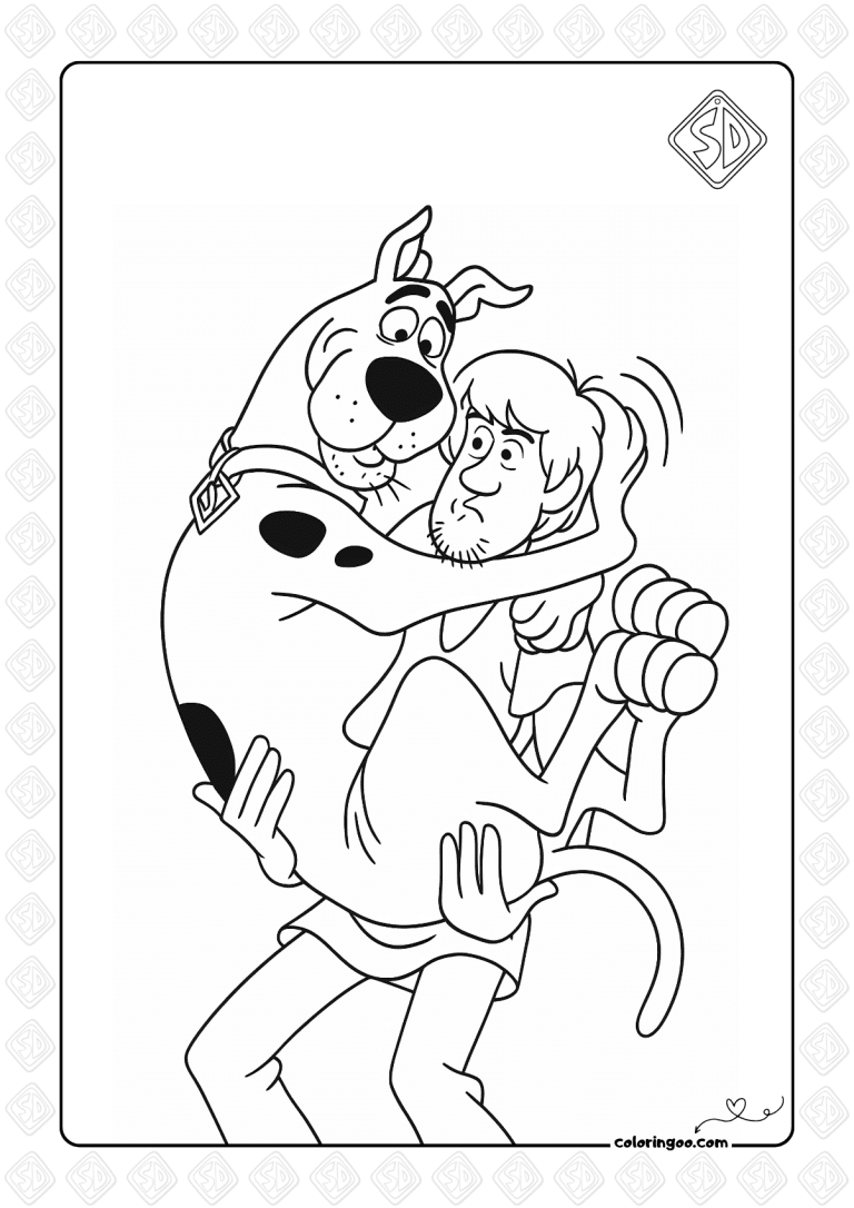 Scooby-Doo Coloring Pages - COLORINGOO.COM