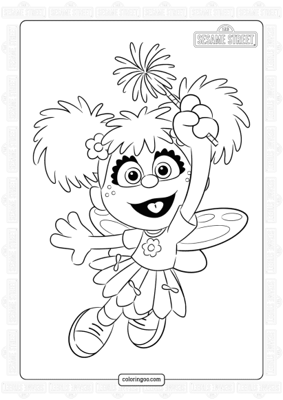 abby coloring pages