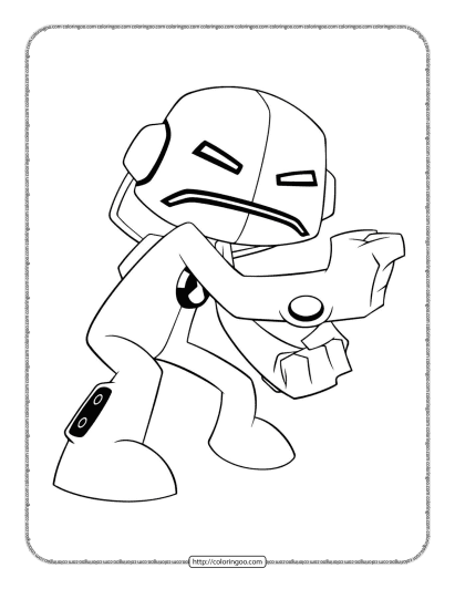 echo echo coloring sheet