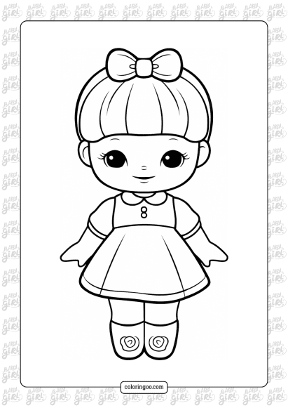 girls coloring pages 06