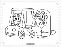 granny rita and janet coloring page