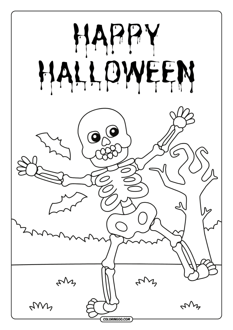 happy halloween coloring pages 06