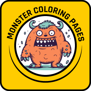 monster yellow button