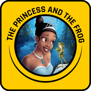 the princess and the frog yellow