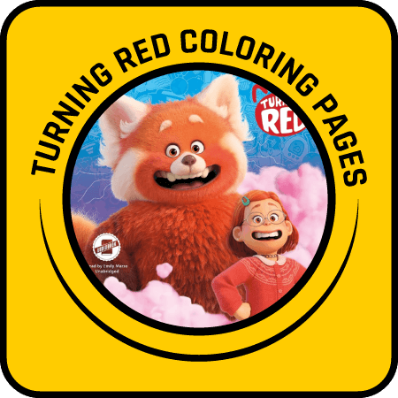 Free Printable Coloring Pages for Kids 151 turning red yellow button